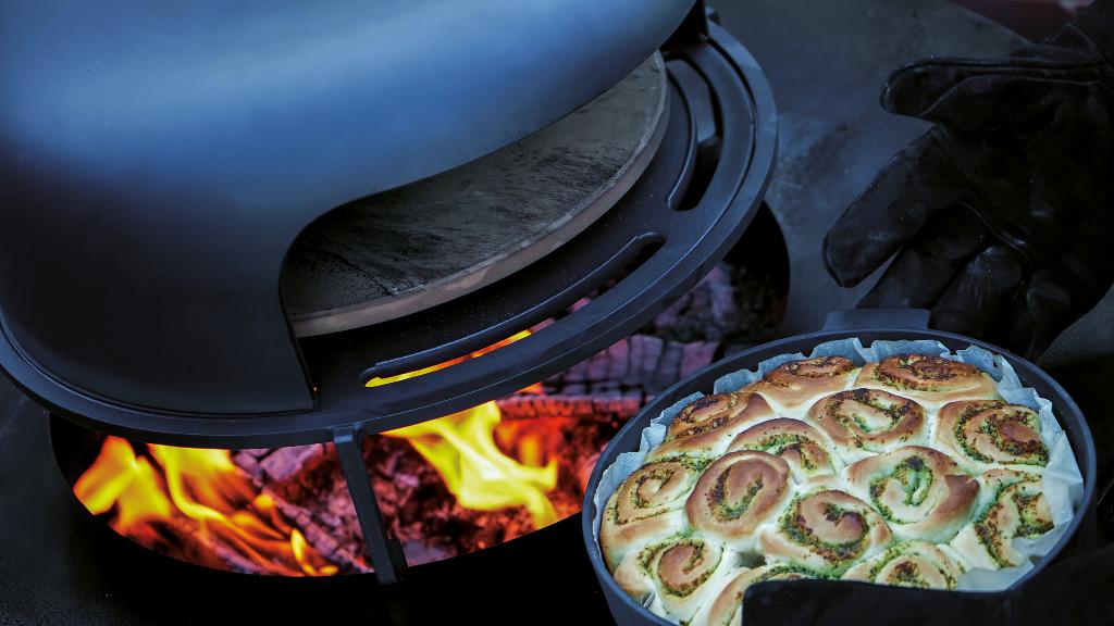 barbecue OFYR pizzaoven met spatel voor 85 of 100 opruiming, Tuin en Terras, Houtskoolbarbecues, Ophalen of Verzenden, Nieuw, Ofyr