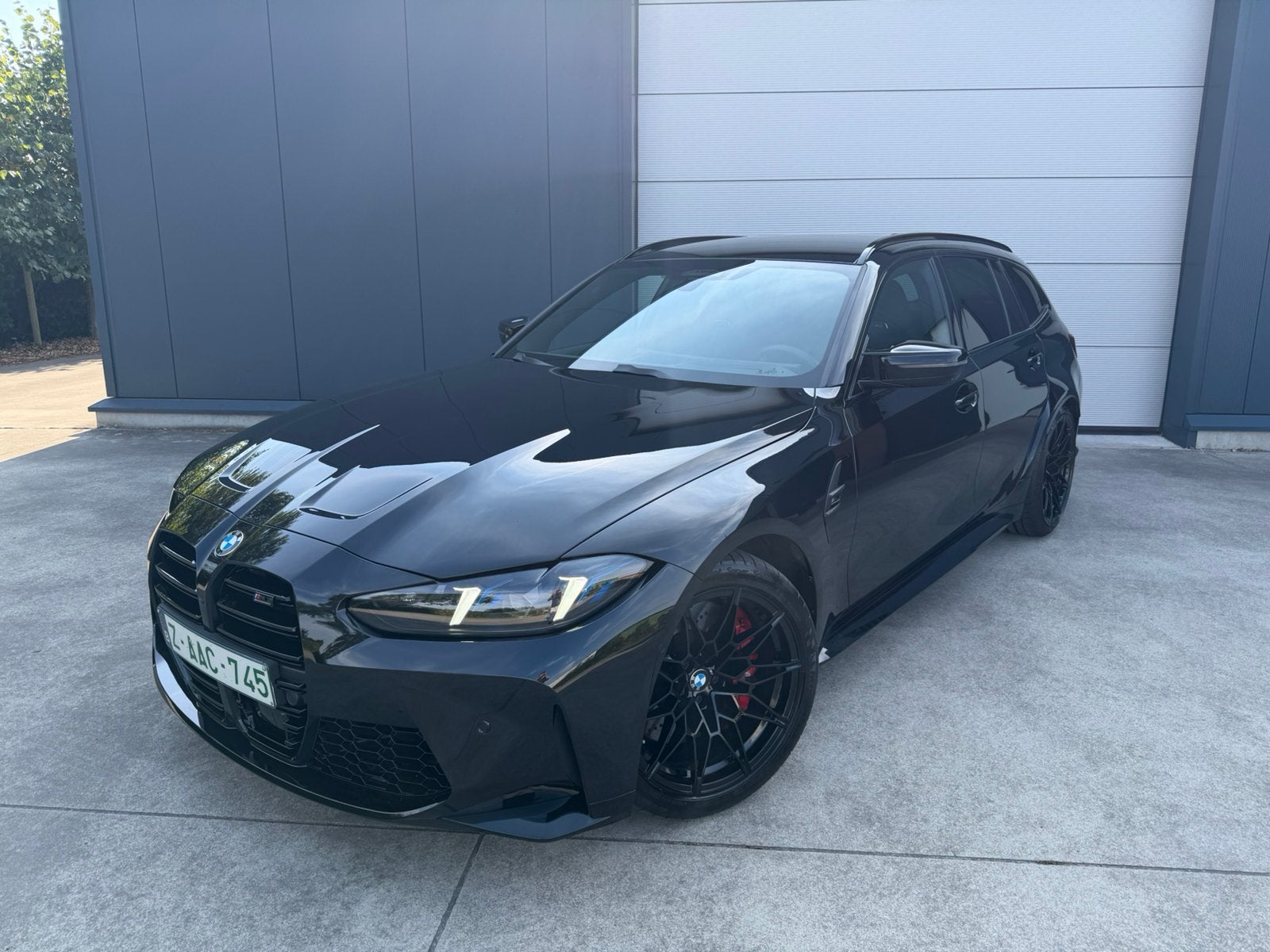 Bmw M3 Competition, Auto's, BMW, Automaat, Dealer onderhouden, Zwart, Leder