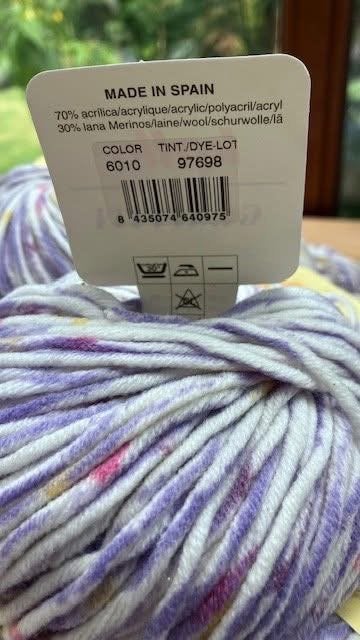 30€ - Lot de 20 fils à tricoter Graffiti Katia de 59 g., Hobby & Loisirs créatifs, Enlèvement ou Envoi, Neuf, Tricot ou Crochet