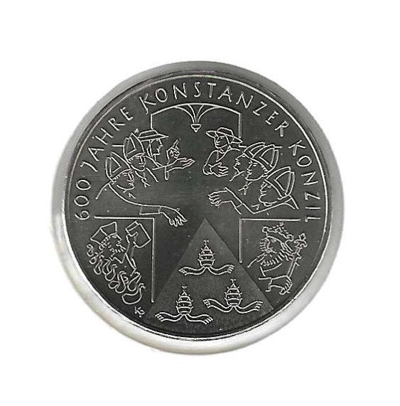 Duitsland, 10 Euro 2014 F, Council of Constance., Timbres & Monnaies, Enlèvement ou Envoi, Allemagne, 10 euros, Monnaie en vrac