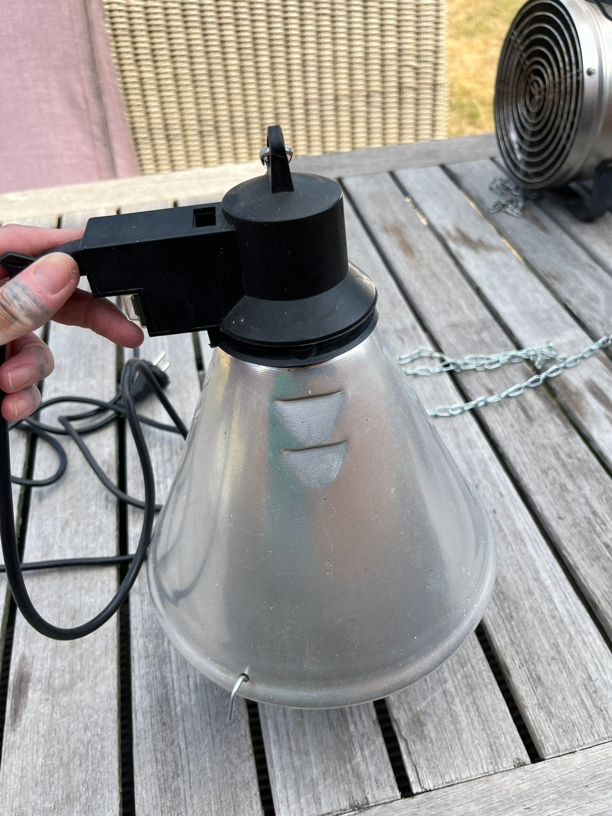 Warmtelamp LEDLAXX, Dieren en Toebehoren, Ophalen, Zo goed als nieuw