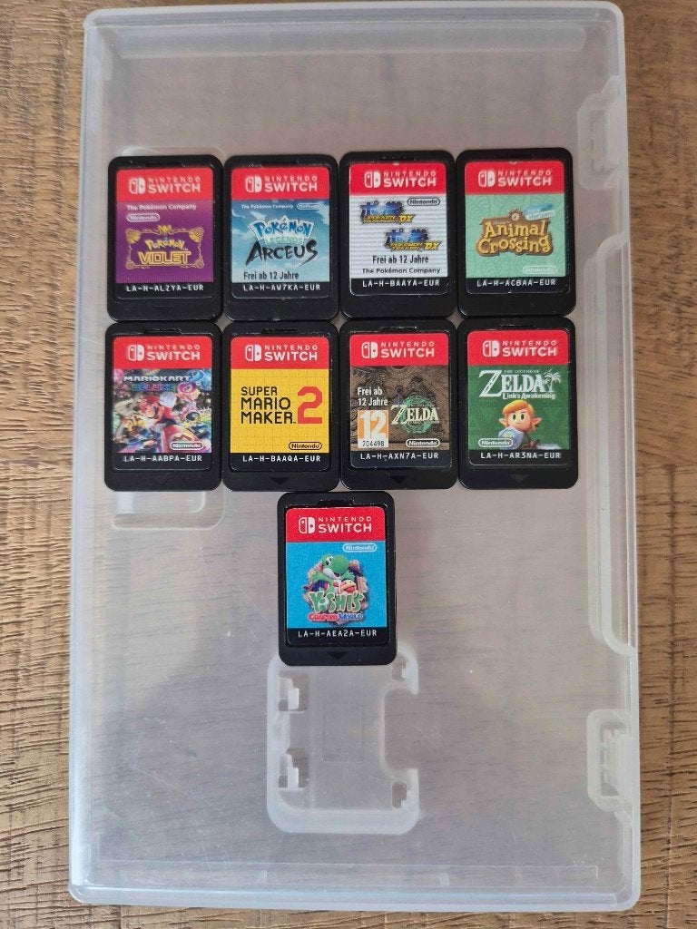 Switch-games, Ophalen, Zo goed als nieuw