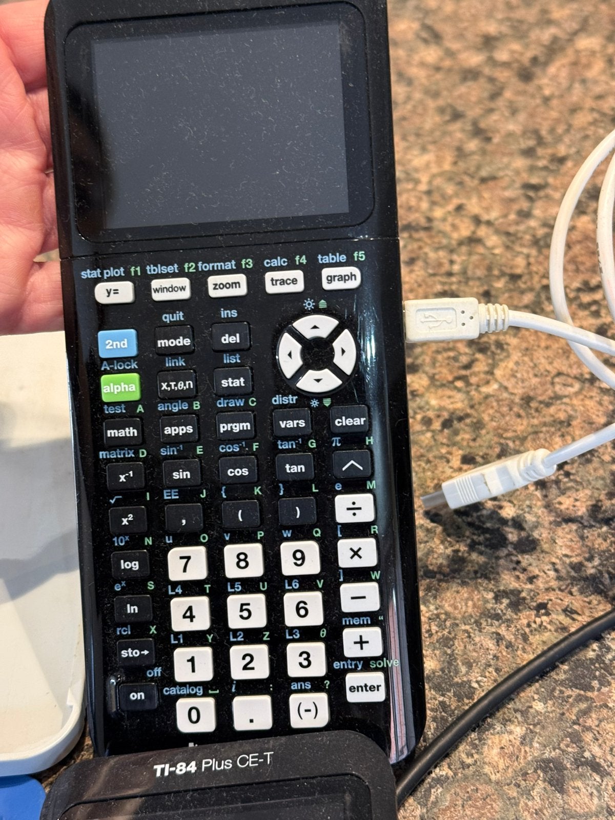 Texas Instruments TI-84 plus CE-T, Diversen, Ophalen of Verzenden, Grafische rekenmachine, Gebruikt