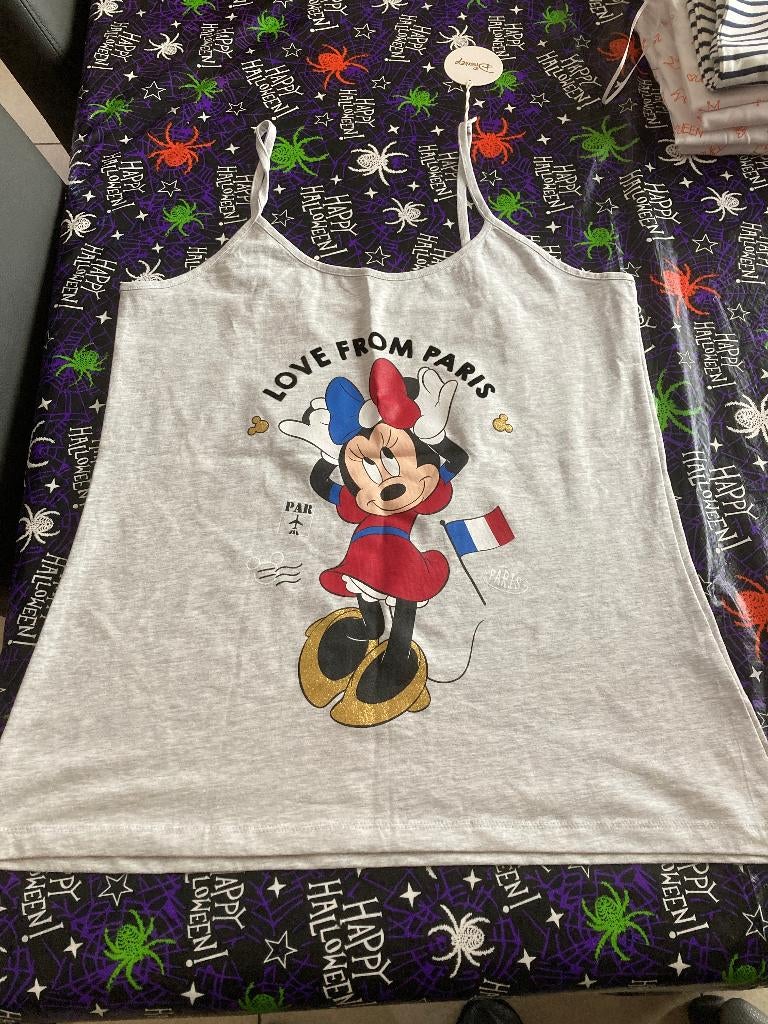 Nieuw Disney topje - Minnie Mouse Love from Paris - maat XL, Ophalen of Verzenden, Nieuw, Maat 46/48 (XL) of groter