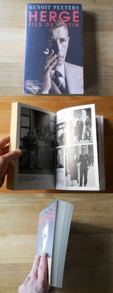 Hergé fils de Tintin (Benoît Peeters), Ophalen of Verzenden, Gelezen, Benoit Peeters