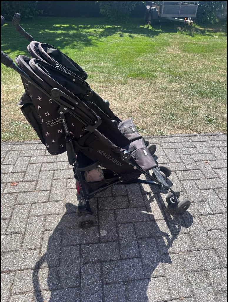 maclaren dubbele buggy, Kinderen en Baby's, Ophalen, Gebruikt, Maclaren