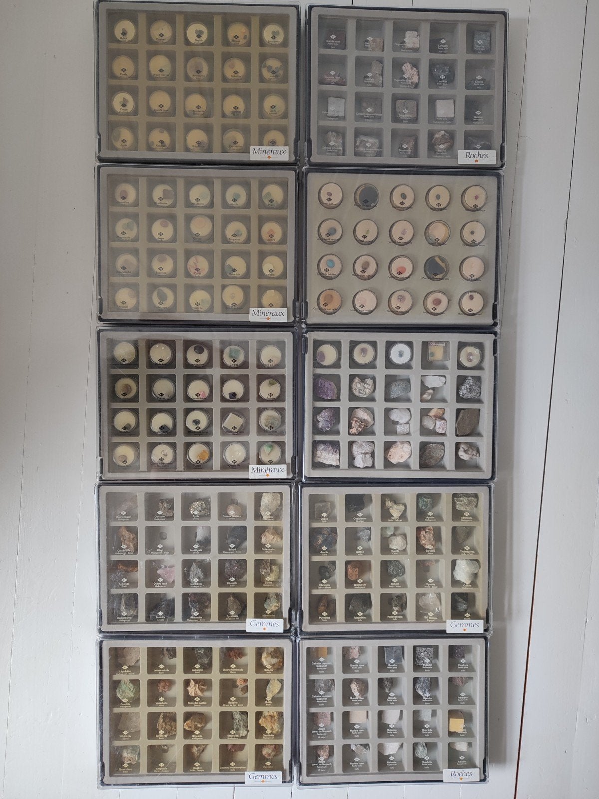 Grande collection de pierres précieuses et de minéraux, Collections, Enlèvement ou Envoi