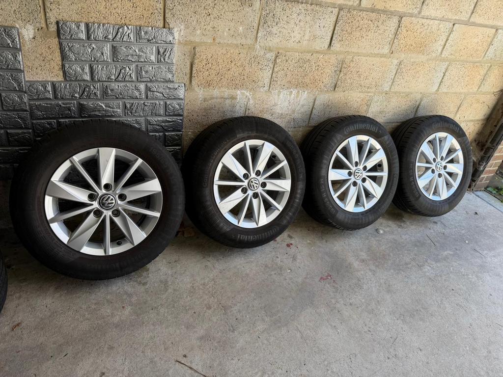 orginele Volkswagen Caddy Golf Sharan.. velgen, Auto-onderdelen, Ophalen, Zomerbanden, Velg(en)