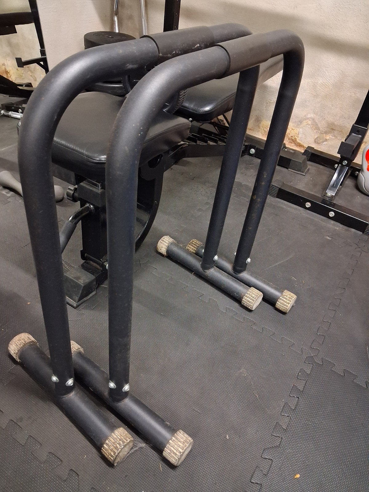 klein fitness materiaal, Ophalen