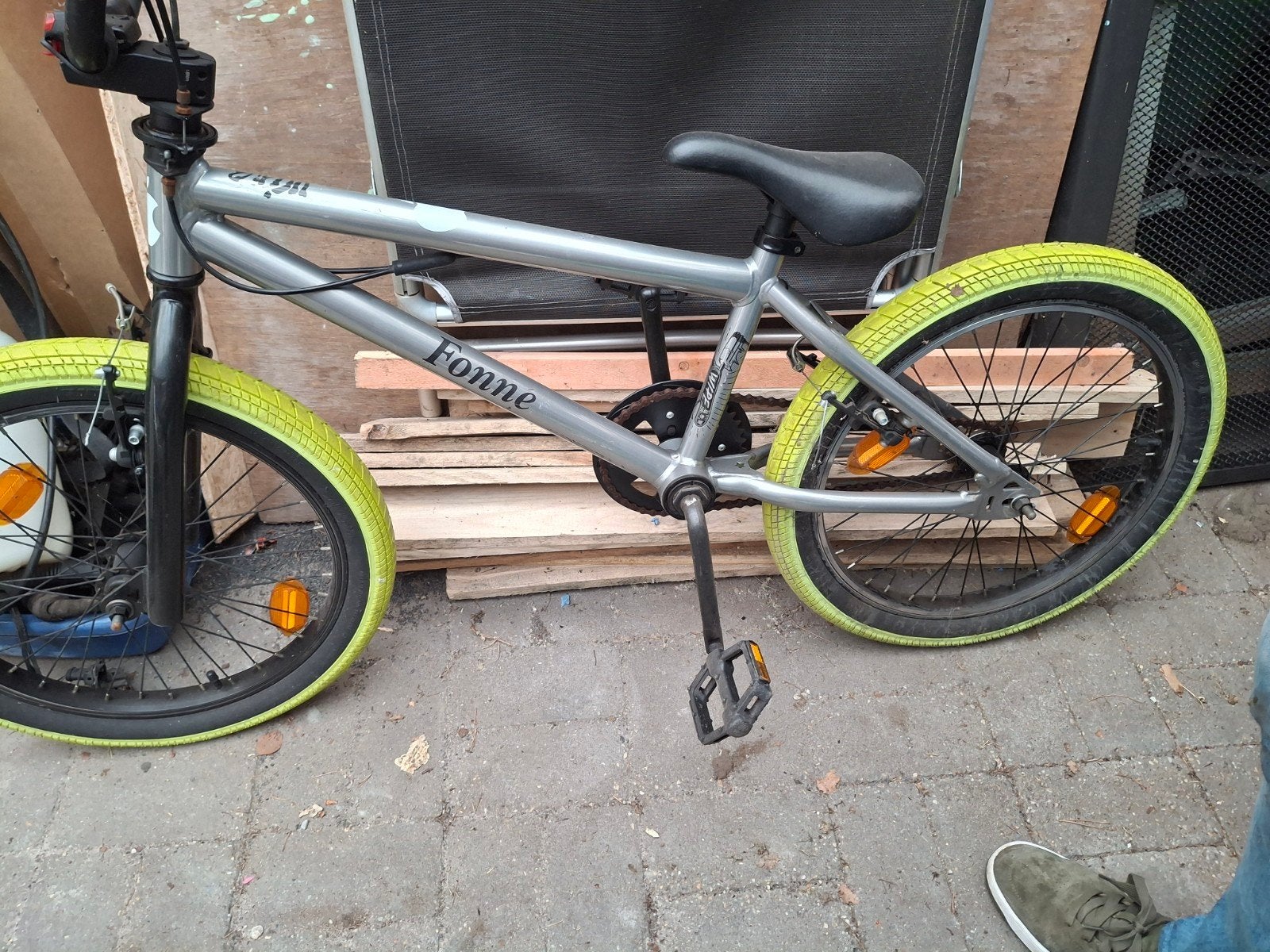 Bmx in prima staat 35e, Ophalen