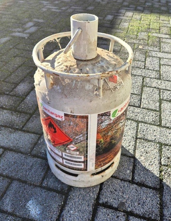 Gasfles, Ophalen