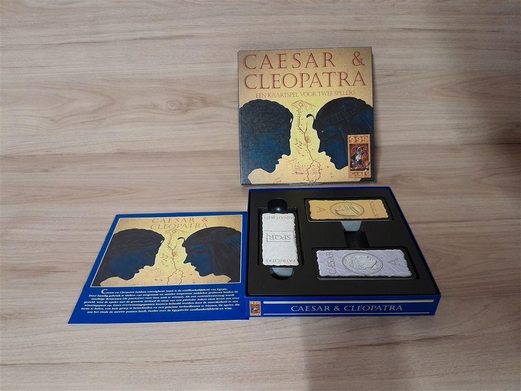 Caesar en Cleopatra - 999 games - s3112, Envoi, Comme neuf