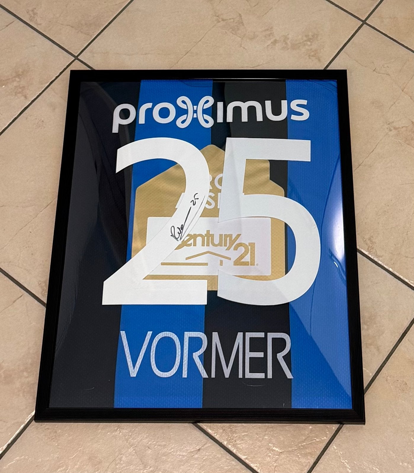 Club Brugge Gesigneerd Ruud Vormer Shirt, Ophalen of Verzenden, Zo goed als nieuw