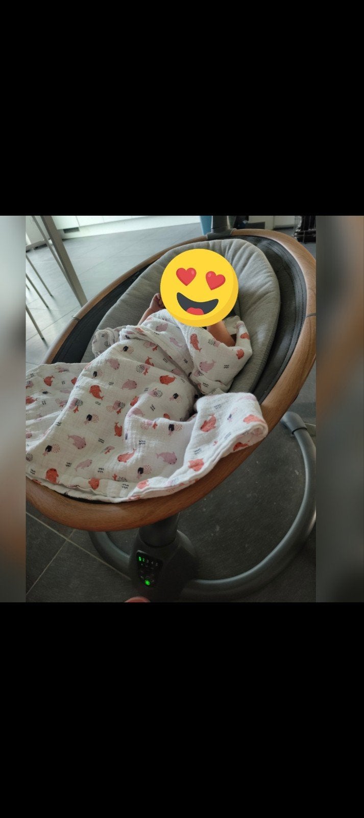 fauteuil à bascule électronique Maxi Cosi, Autres marques, Comme neuf, Enlèvement, Avec ceinture(s)