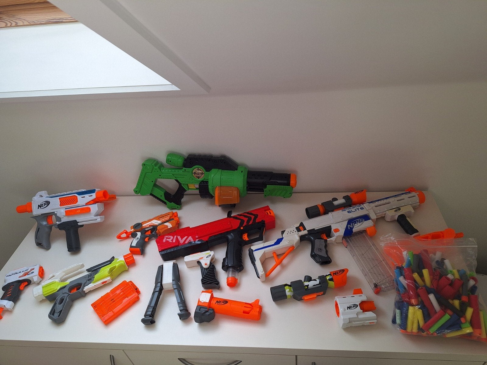Lot Nerf geweren, Ophalen, Zo goed als nieuw