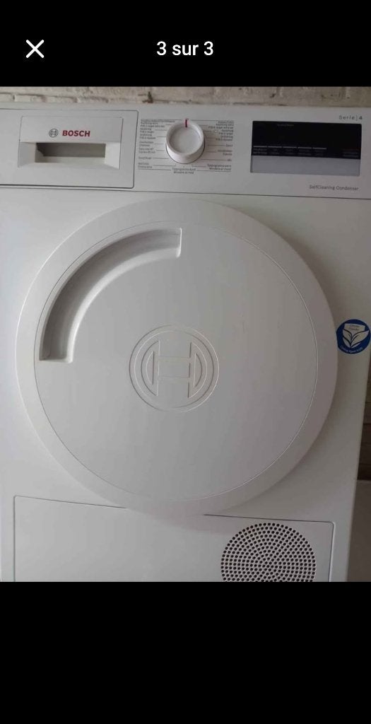 Sèche linge bosch 8kg A ++, Electroménager, Sèche-linge, Enlèvement, Comme neuf, Chargeur frontal
