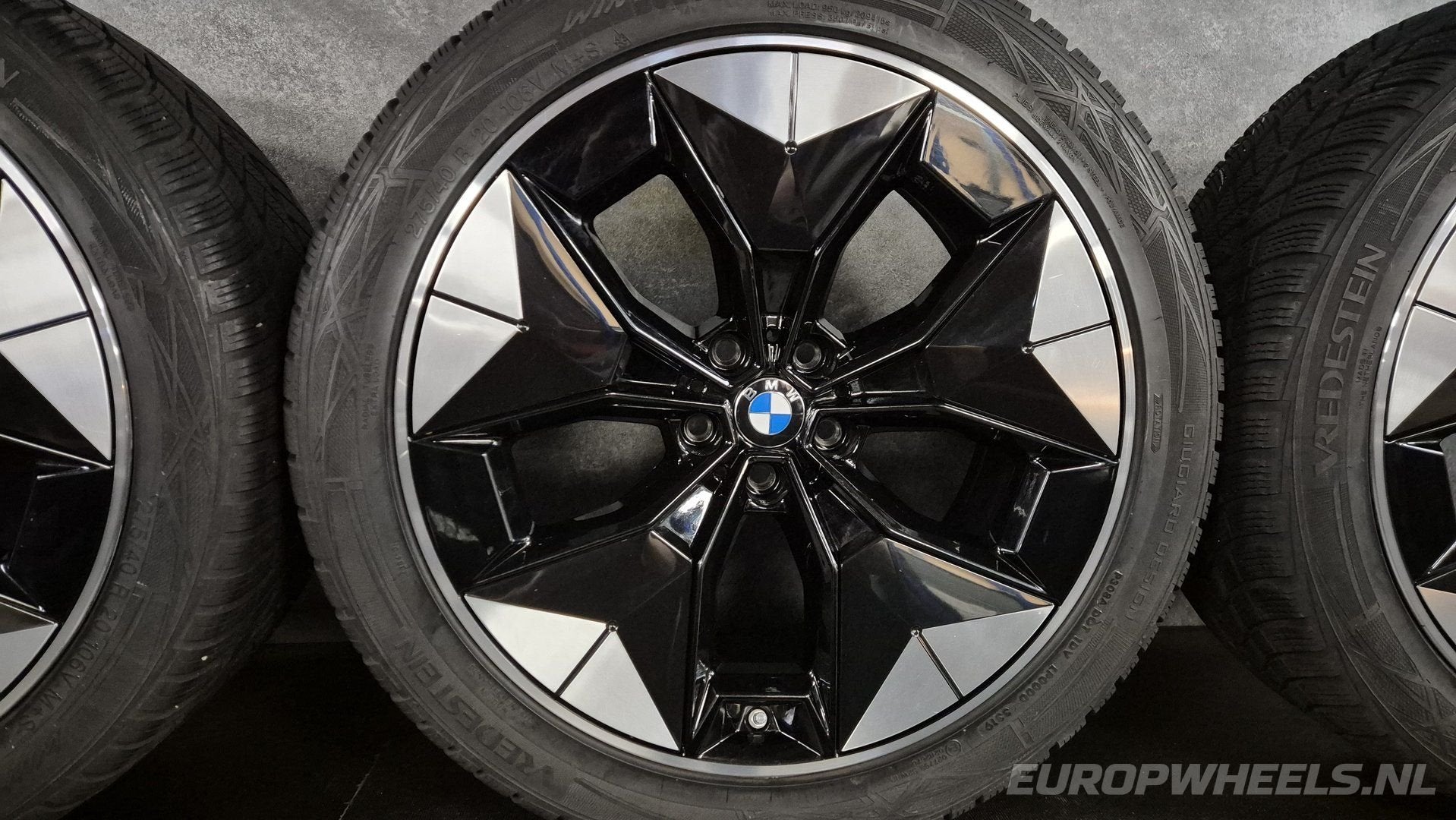 20 inch BMW velgen iX3 X4 winterbanden 843 Aerodynamics, -, -, Banden en Velgen, 20 inch