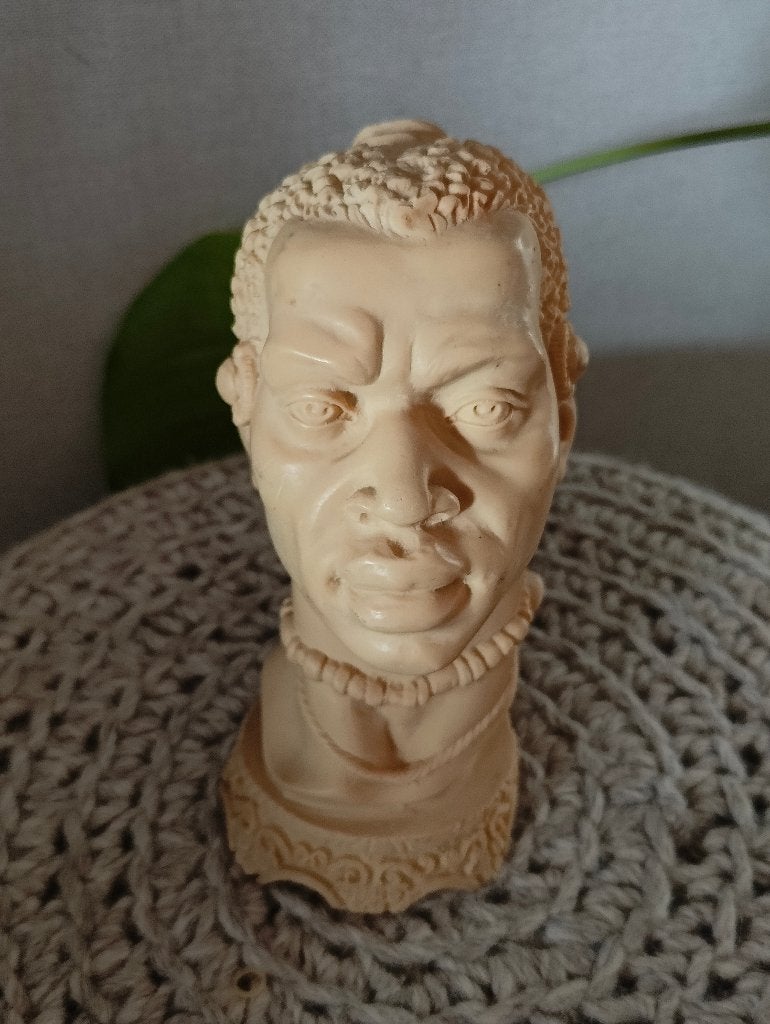 Buste / hoofd Afrikaanse man, Ophalen of Verzenden, Buste, Man