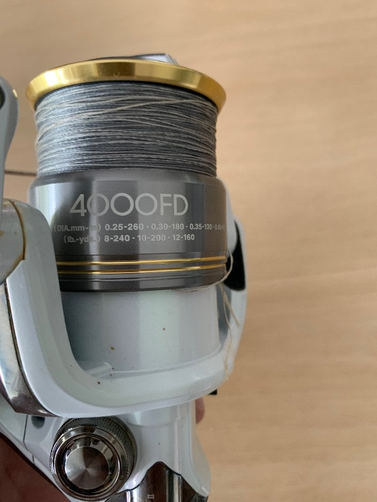 Shimano stradic 4000fd nieuw met reservespoel, Watersport en Boten, Ophalen, Nieuw, Molen