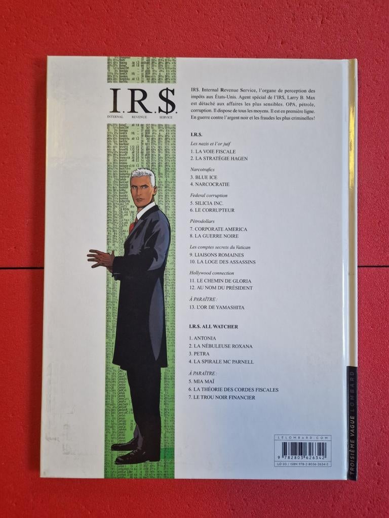 Bd irs 12,EO, Livres, Enlèvement ou Envoi
