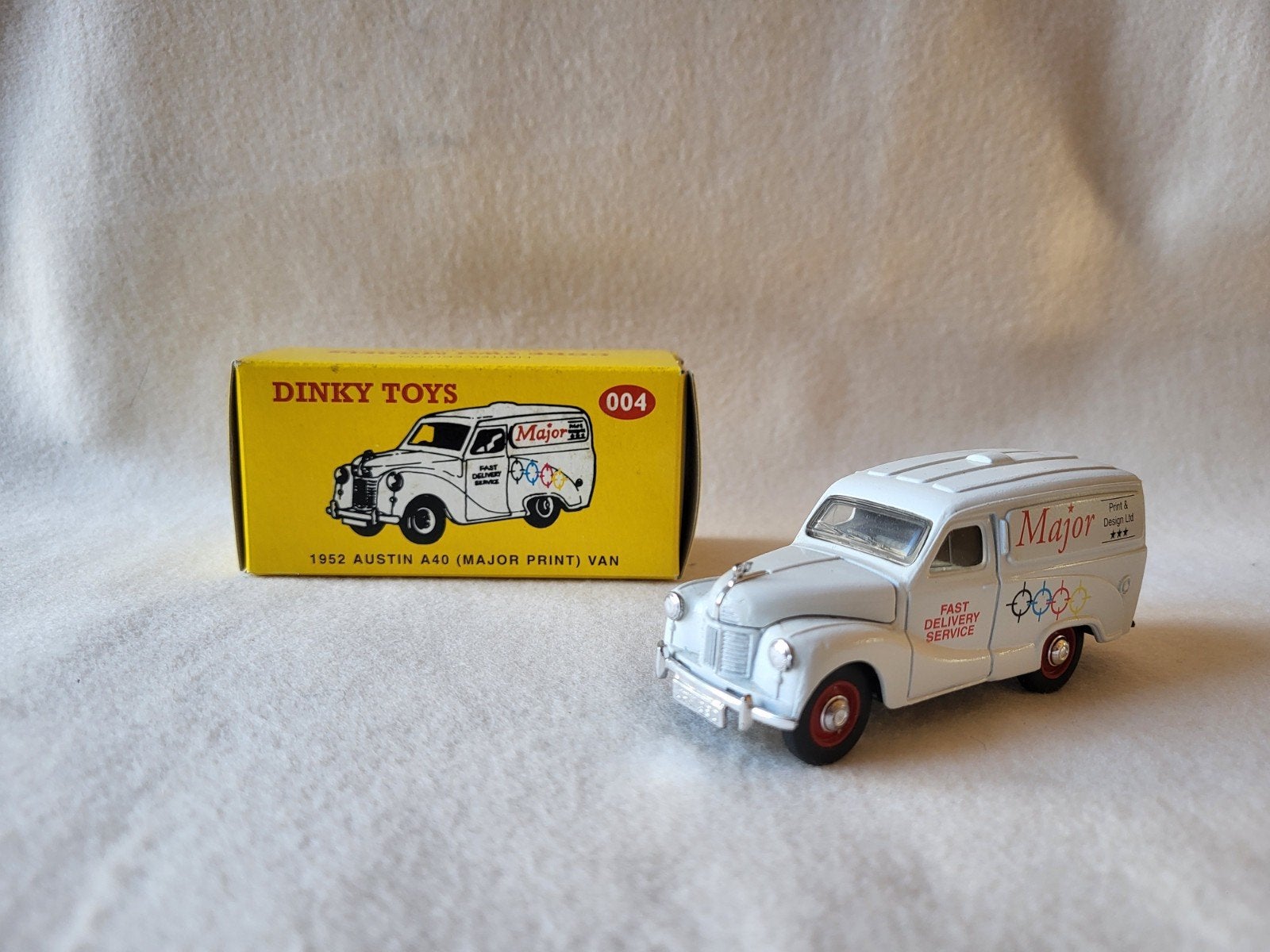 Dinky Toys 004 1952 Austin A40 Van, Ophalen of Verzenden, Dinky Toys