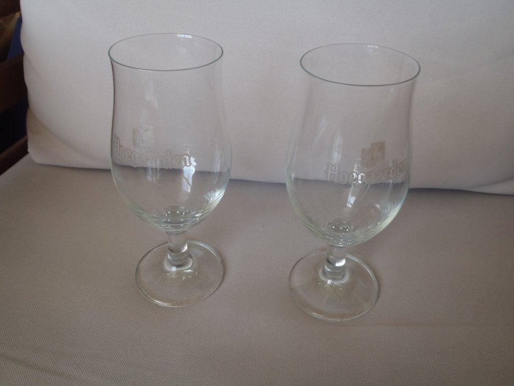 Hoegaarden glazen, Ophalen of Verzenden, Nieuw, Bierglas