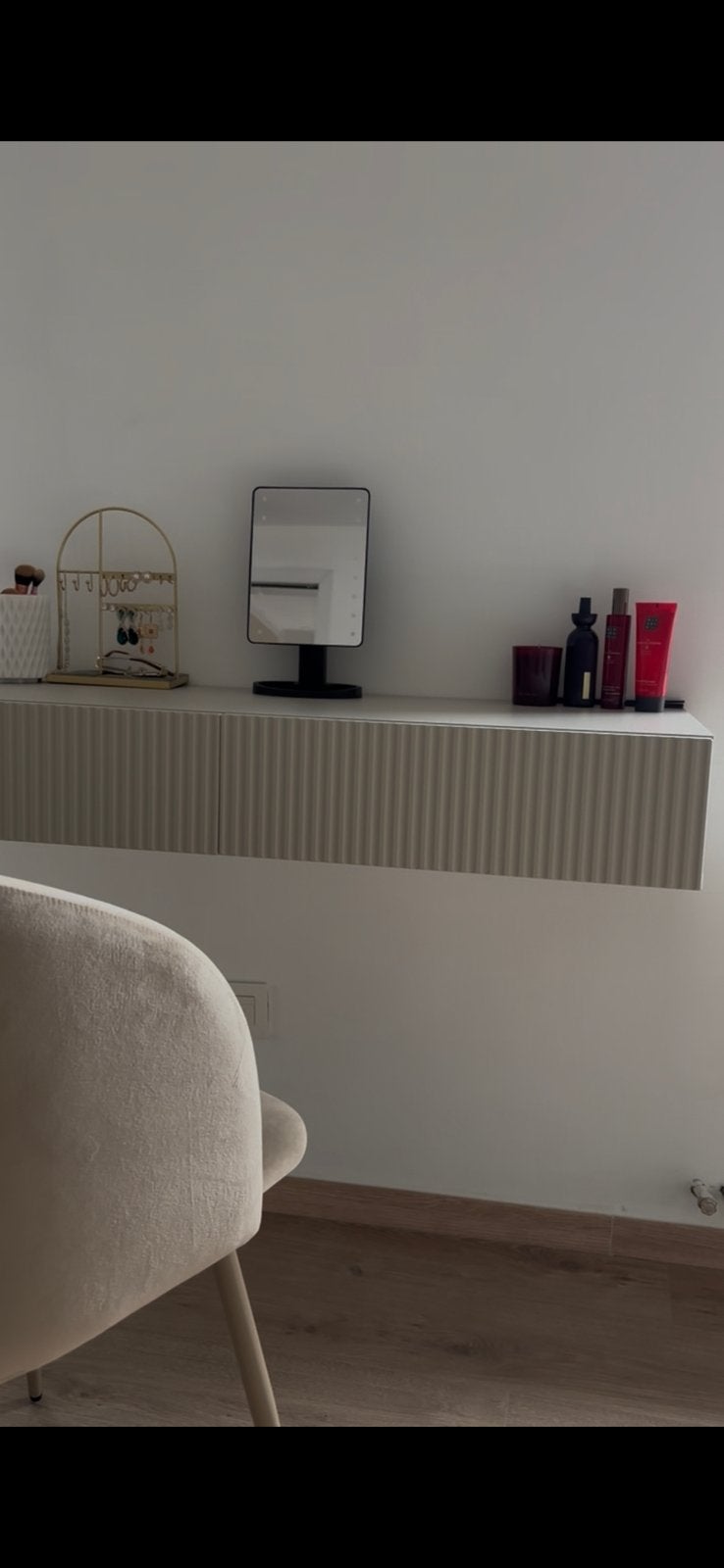 Zwevende kaptafel, Huis en Inrichting, Ophalen, Zo goed als nieuw