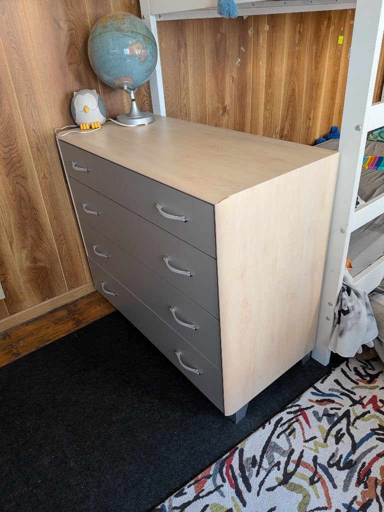 Lade kast, Ophalen, Gebruikt