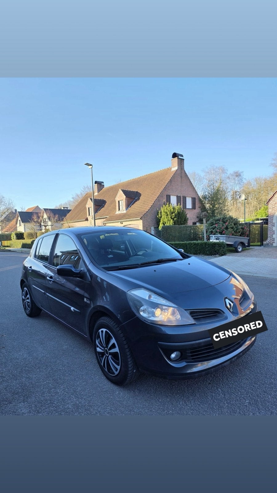 Renault Clio III Gekeurd voor verkoop, Autos, Achat, Boîte manuelle, Particulier, Essence