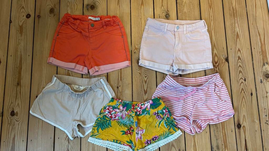 Shorts maat 140 (10y) Name it, H&M, Zeeman., Ophalen, Gebruikt, Meisje, Overige typen