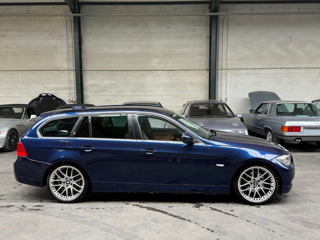BMW 320d e91 M sportpakket, Auto's, Achterwielaandrijving, 1995 cc, 4 cilinders, Blauw