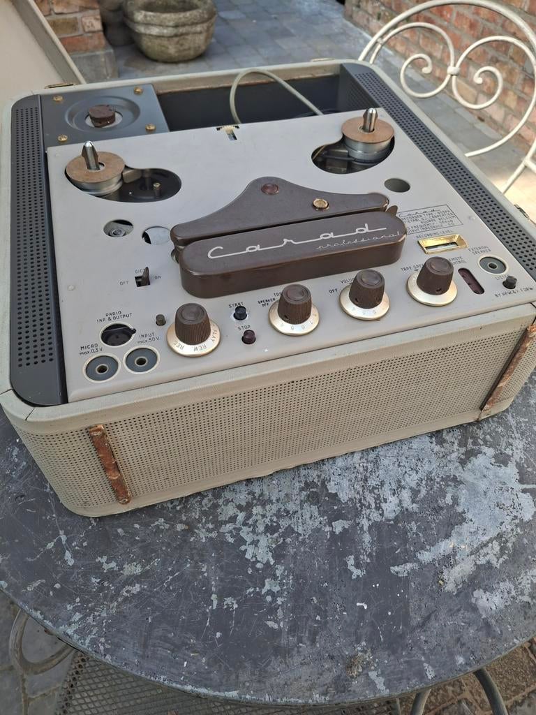 Oude bandrecorder, Ophalen, Bandrecorder