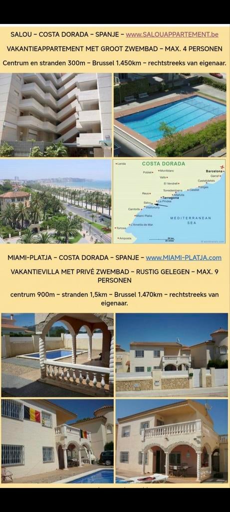 Costa Dorada, Espagne, Salou ou Miami Platja, soleil, mer, p, Propriétaire