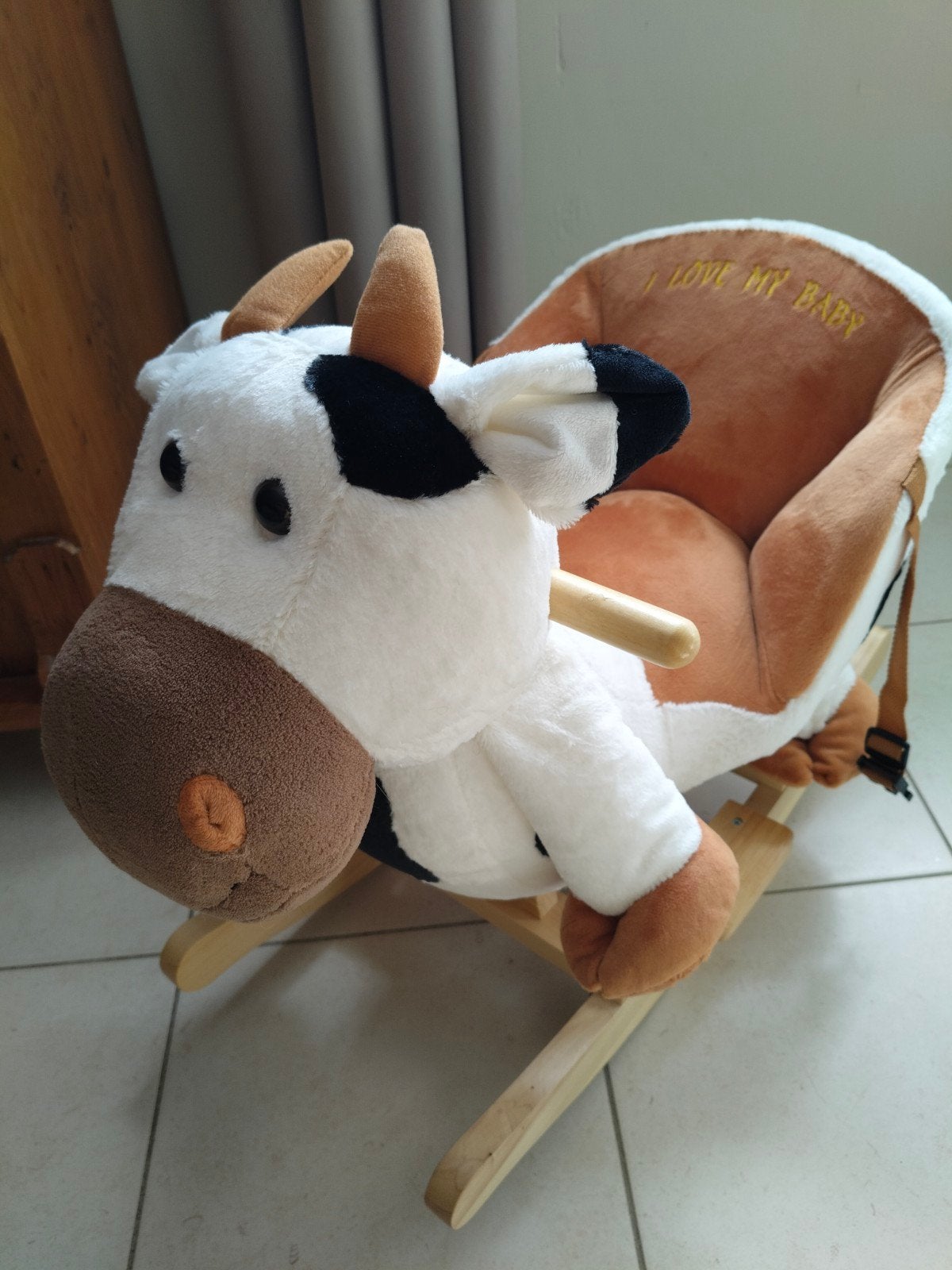 Schommelkoe met geluid, Kinderen en Baby's, Ophalen, Nieuw