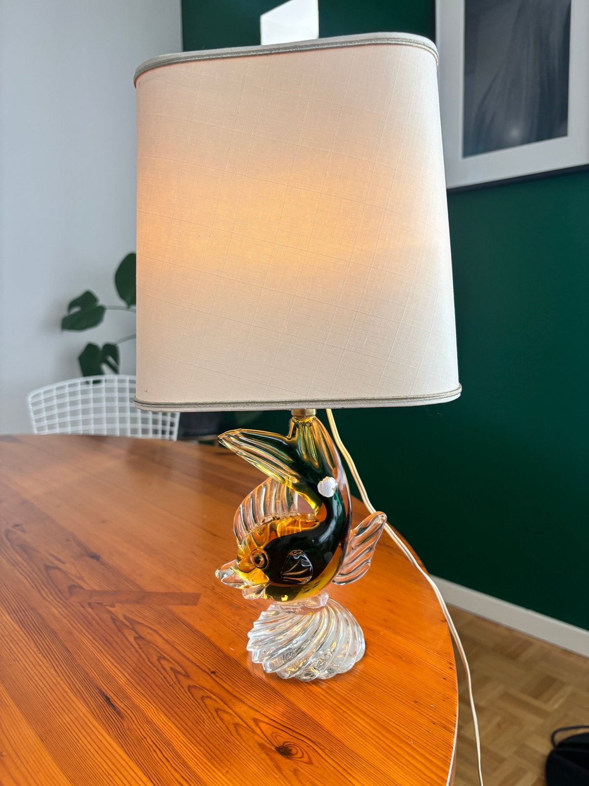 Vintage design murano lamp, Ophalen, Gebruikt, Design