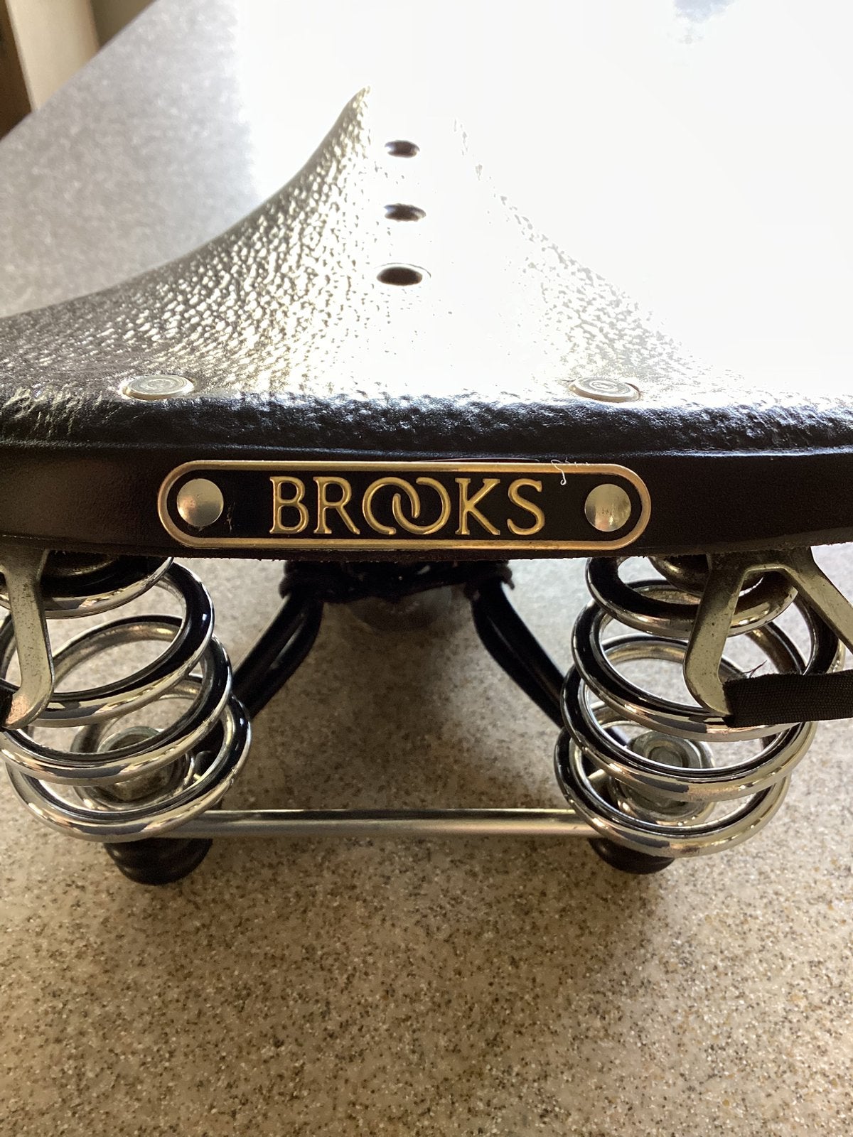 Brooks B66S, Ophalen of Verzenden, Zo goed als nieuw, Zadel