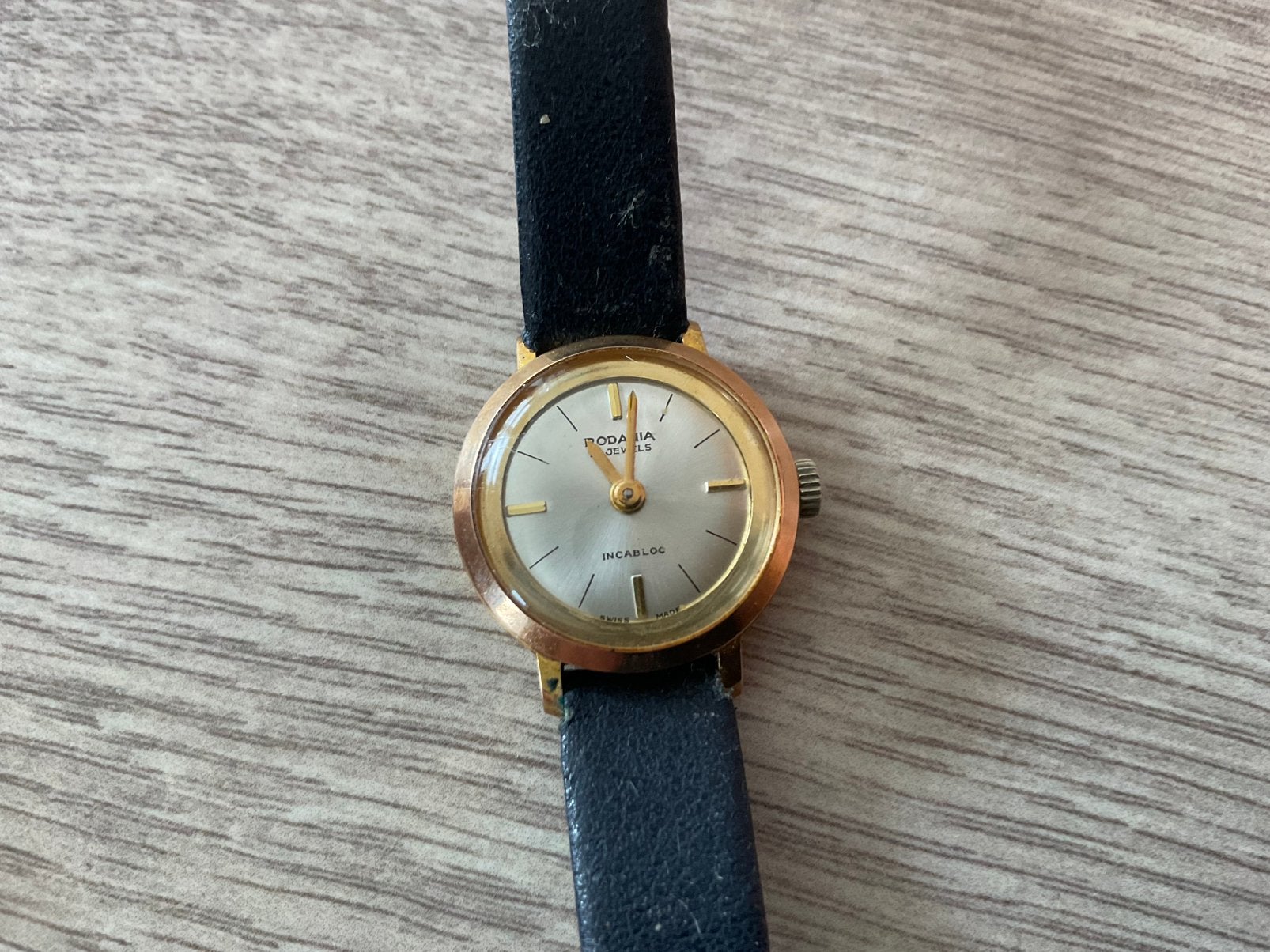 Oud werkend Rodania horloge, Overige materialen, Gebruikt, Polshorloge, Ophalen