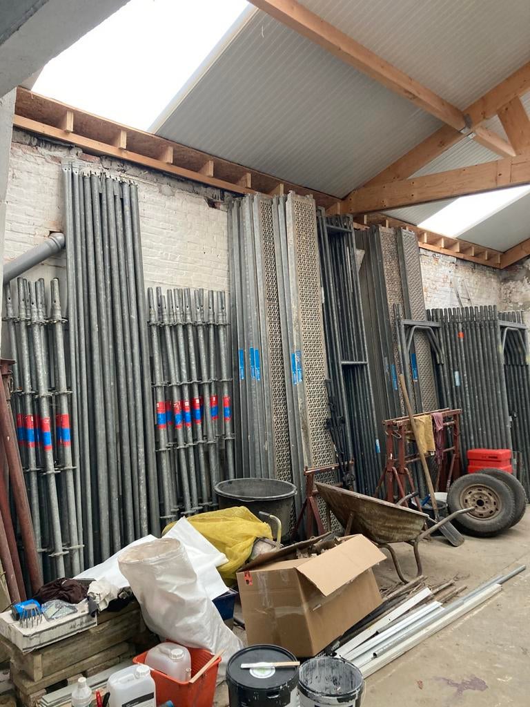 Stelling professionele Altrad steiger, Doe-het-zelf en Bouw, Steigers, Ophalen, Gebruikt