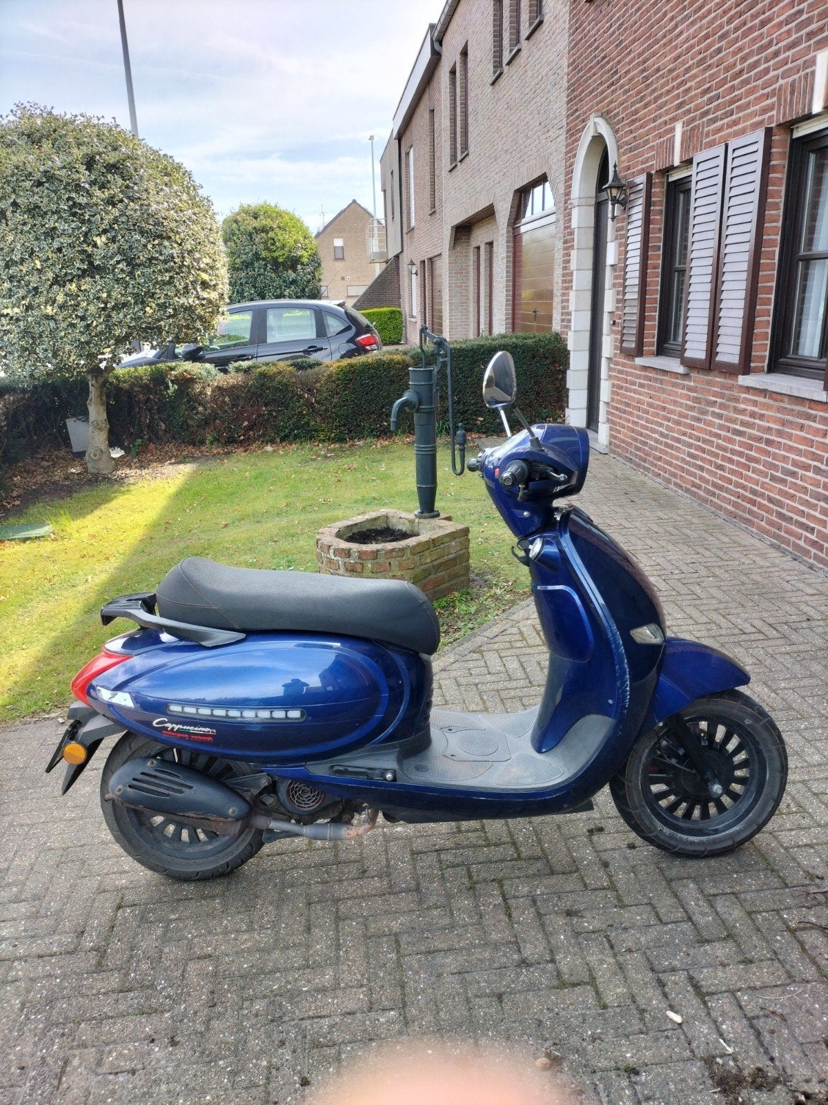 Blauwe kleur gts 50cc, Fietsen en Brommers, Brommers | Overige merken, Ophalen, Klasse A (25 km/u), 50 cc, Gebruikt