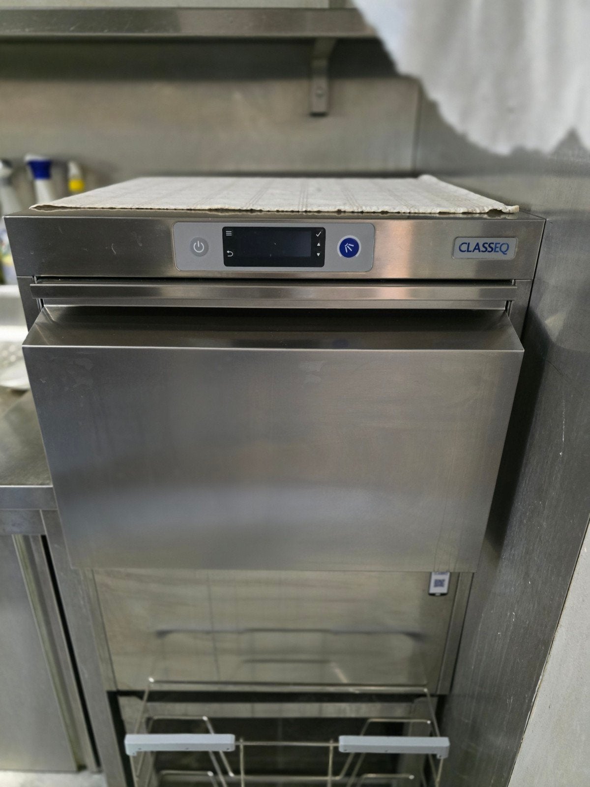 industriële vaatwasmachine horeca, Ophalen
