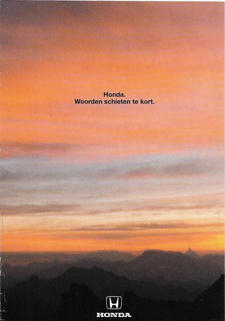 HONDA  1992, Livres, Enlèvement ou Envoi, Comme neuf, Honda