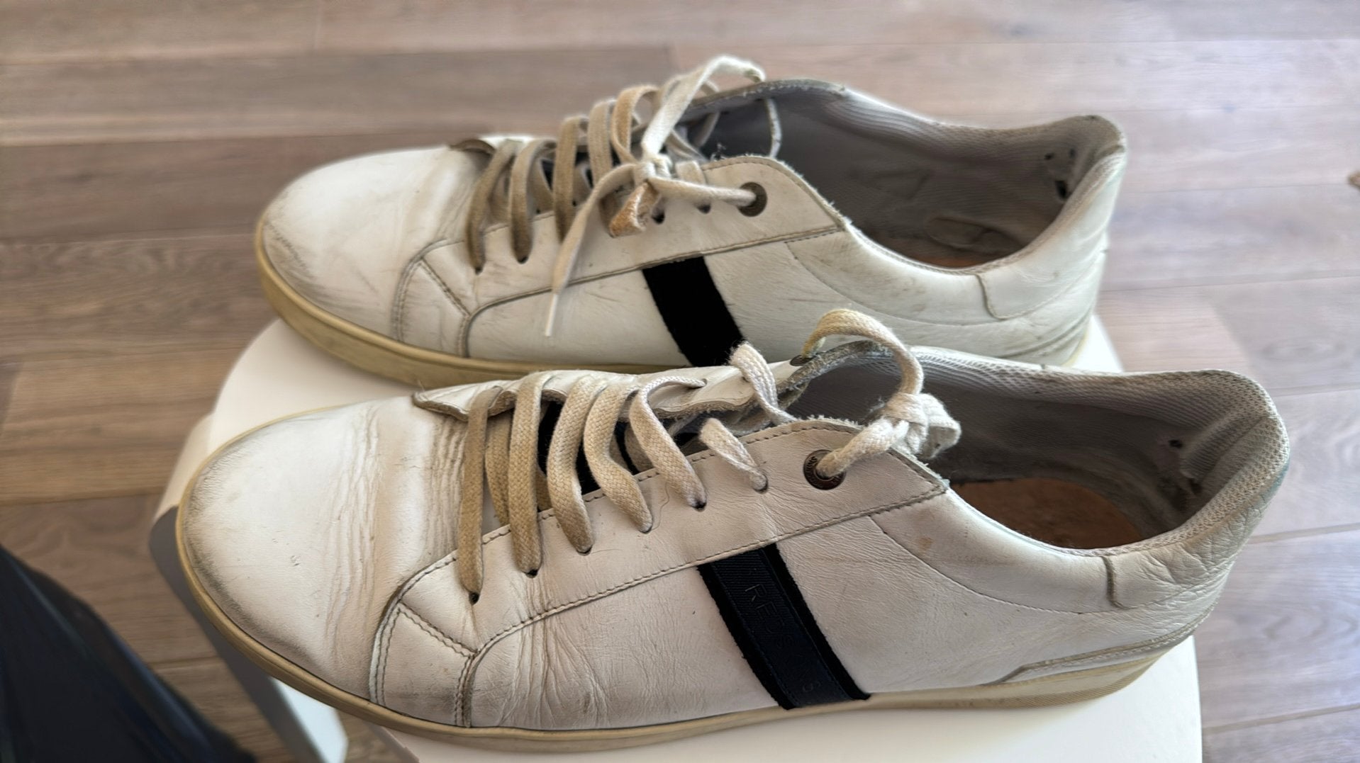 Redskins, Vêtements | Hommes, Chaussures, Enlèvement, Porté, Blanc, Baskets