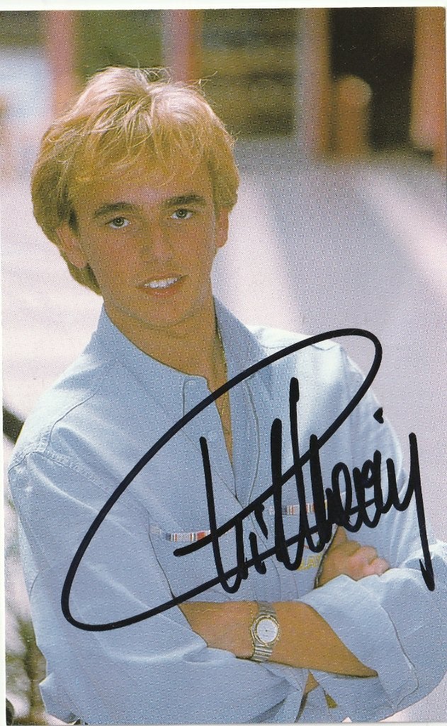 Phil Kevin - foto met handtekening - 1991, Verzamelen, Ophalen of Verzenden, Zo goed als nieuw, Foto of Kaart, Gesigneerd