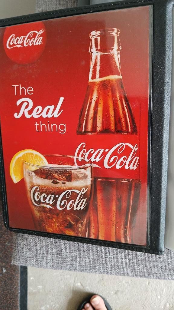 presentoire menu de restaurant coca cola, Enlèvement ou Envoi, Neuf, Emballage