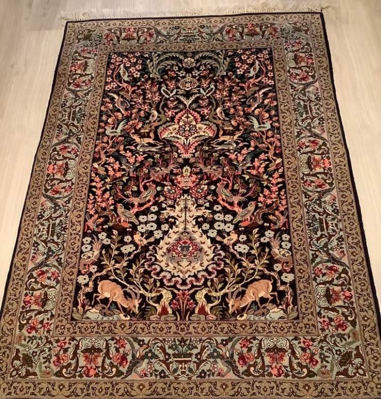 Tapis persan unique, Enlèvement, Comme neuf, Beige