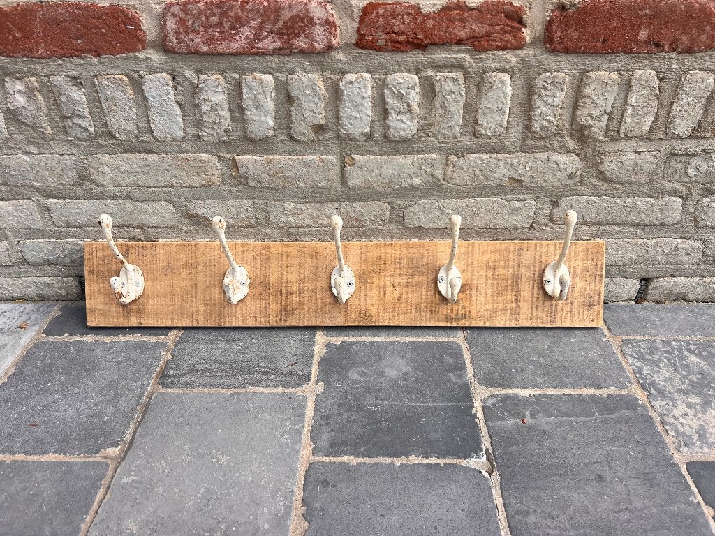 Muurkapstok in landelijke stijl, Zo goed als nieuw, Minder dan 100 cm, Hout, Ophalen