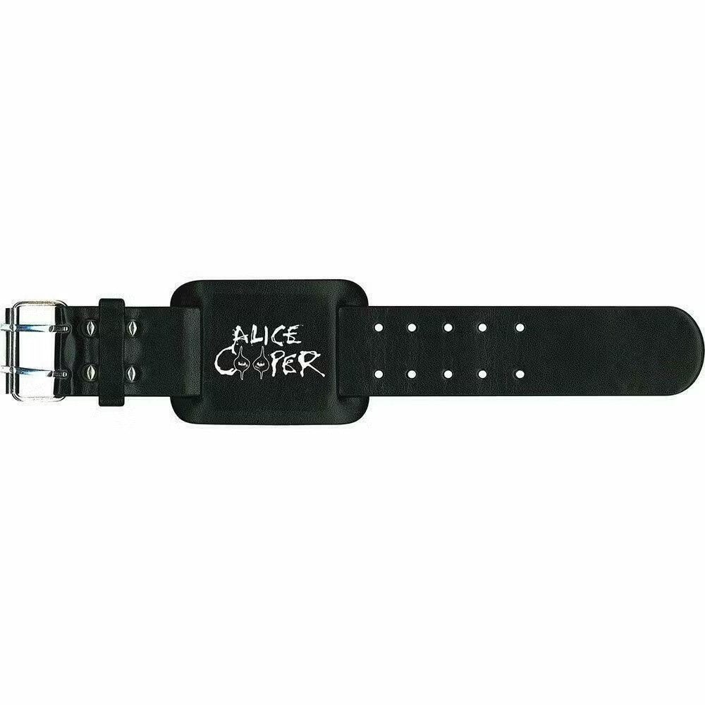 Alice Cooper Eyes Leren Polsband, Collections, Enlèvement ou Envoi, Neuf