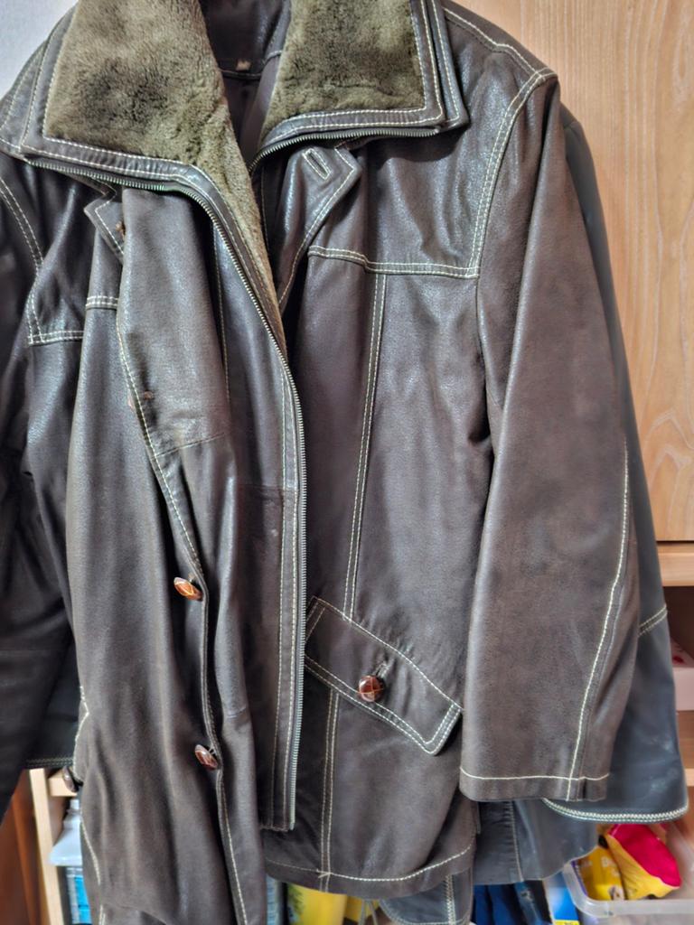 jas, Kleding | Heren, Jassen | Winter, Ophalen, Zo goed als nieuw, Bruin