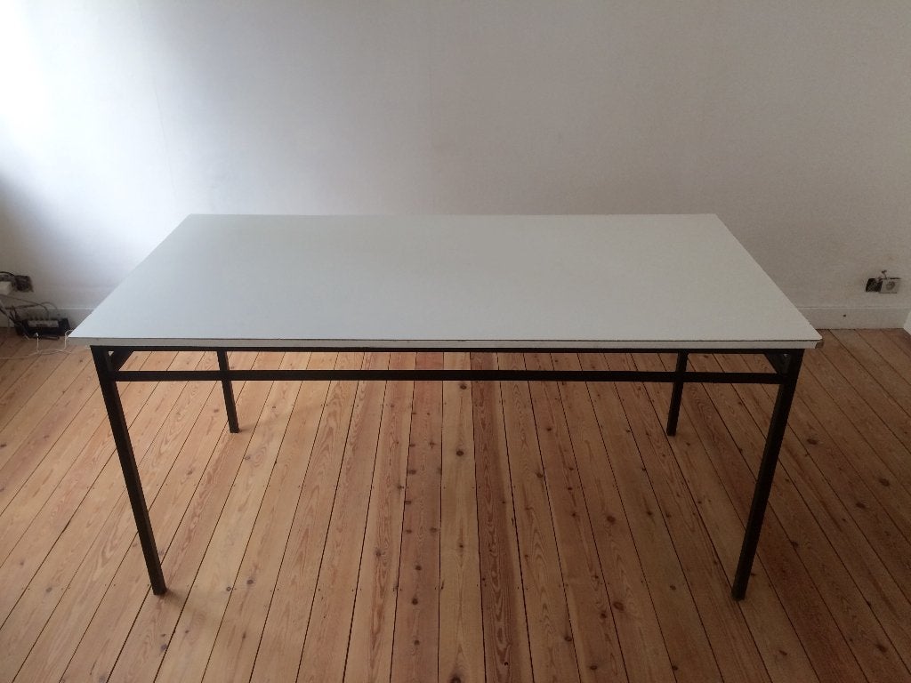 Bureautafel/ateliertafel, Ophalen, Gebruikt, Wit