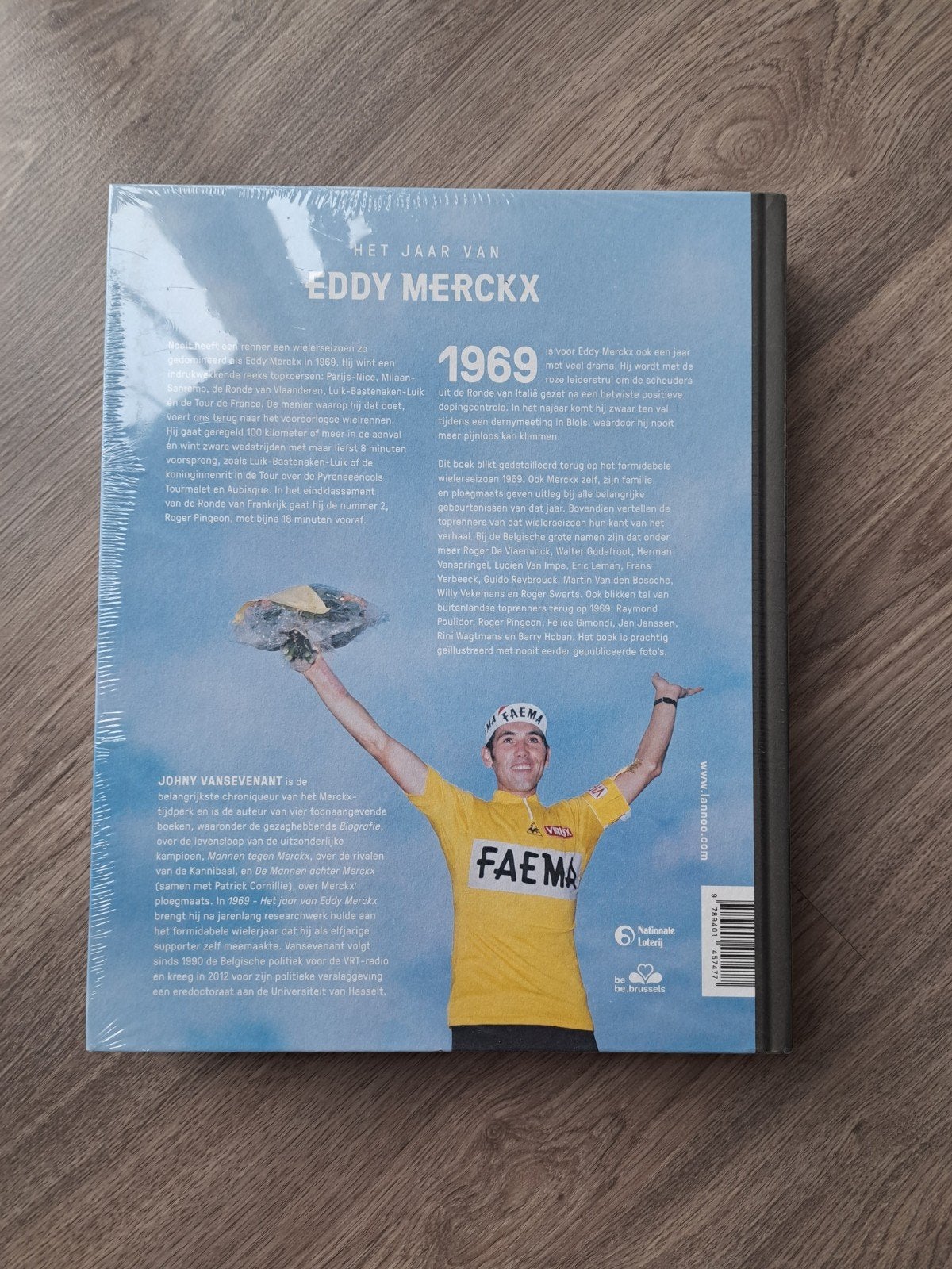 boek Eddy Merckx, Cd's en Dvd's, Ophalen of Verzenden